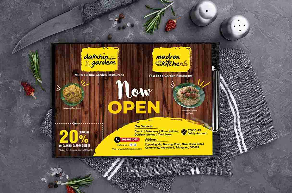 dakshin flyer portfolio