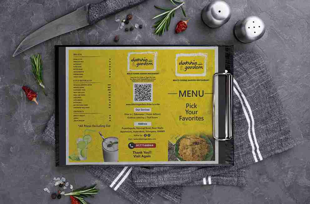 Dakshin Menu