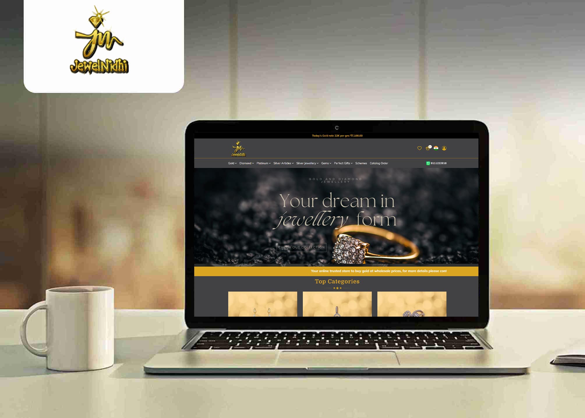 Jewelnidhi Ecommerce Development